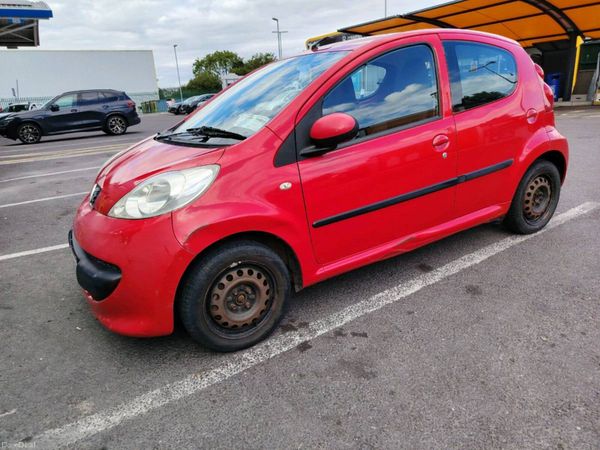 Peugeot 107 Hatchback, Petrol, 2007, Red