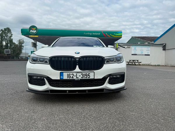 BMW 7-Series Saloon, Petrol Plug-in Hybrid, 2016, Silver