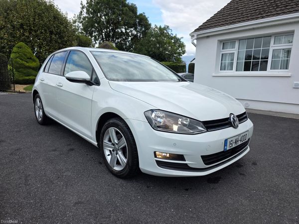 Volkswagen Golf Hatchback, Diesel, 2015, White