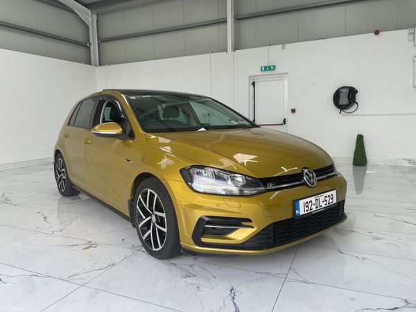 Volkswagen Golf Estate, Diesel, 2019, Yellow