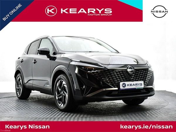 Nissan Qashqai SUV, Petrol Hybrid, 2026, Black