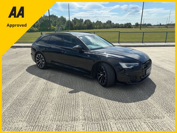 Audi A6 Estate, Diesel Hybrid, 2024, Black