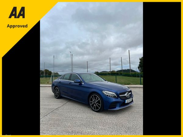 Mercedes-Benz C-Class Saloon, Diesel, 2019, Blue