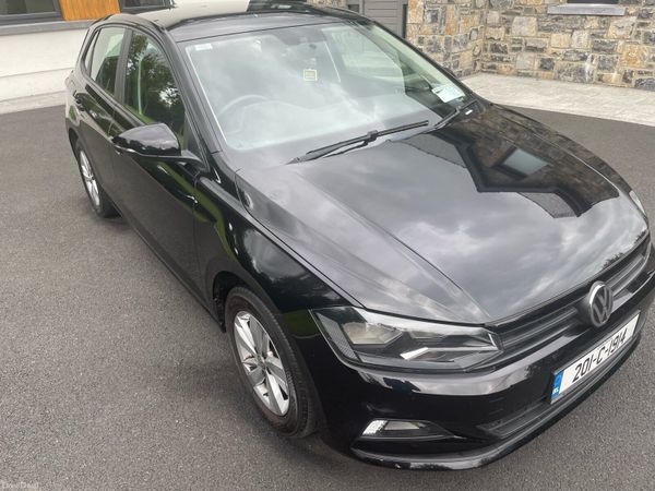Volkswagen Polo Hatchback, Petrol, 2020, Black