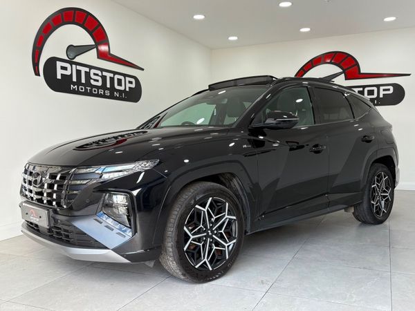 Hyundai Tucson SUV, Petrol Hybrid, 2022, Black