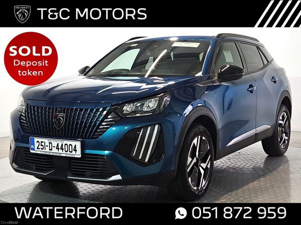Peugeot 2008 MPV, Petrol, 2025, Blue