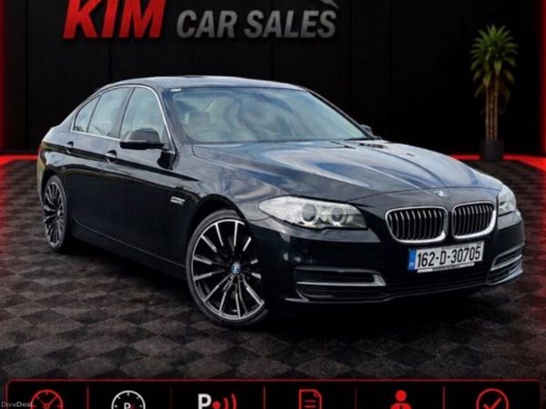 BMW 5-Series Saloon, Diesel, 2016, Black