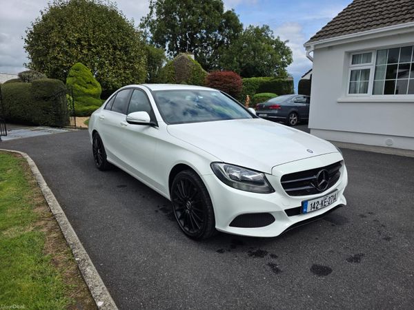 Mercedes-Benz C-Class Saloon, Diesel, 2014, White