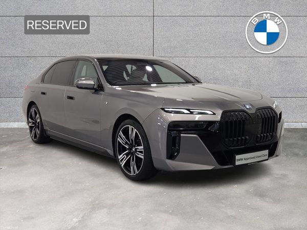 BMW 7-Series Saloon, Petrol Plug-in Hybrid, 2023, Grey