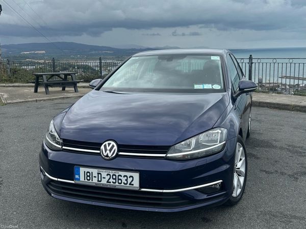 Volkswagen Golf Estate, Petrol, 2018, Blue