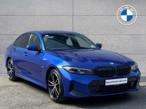 BMW 3-Series Saloon, Petrol Plug-in Hybrid, 2023, Blue
