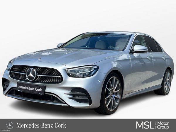 Mercedes-Benz E-Class Saloon, Diesel Hybrid, 2023, Silver