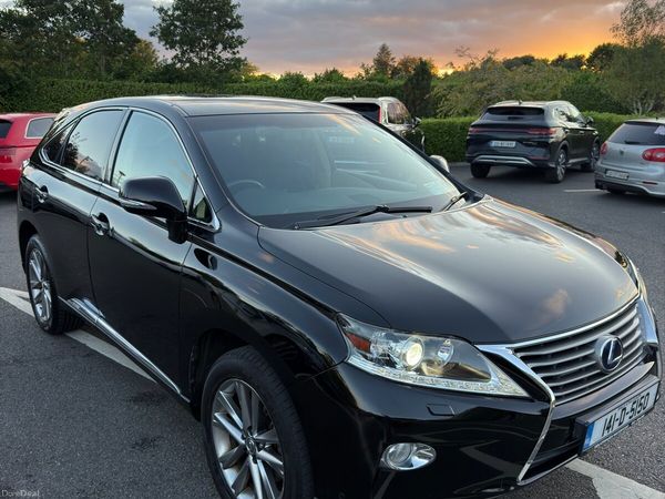 Lexus RX SUV, Petrol Hybrid, 2014, Black