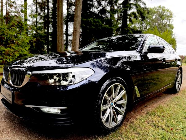 BMW 5-Series Saloon, Diesel, 2019, Blue