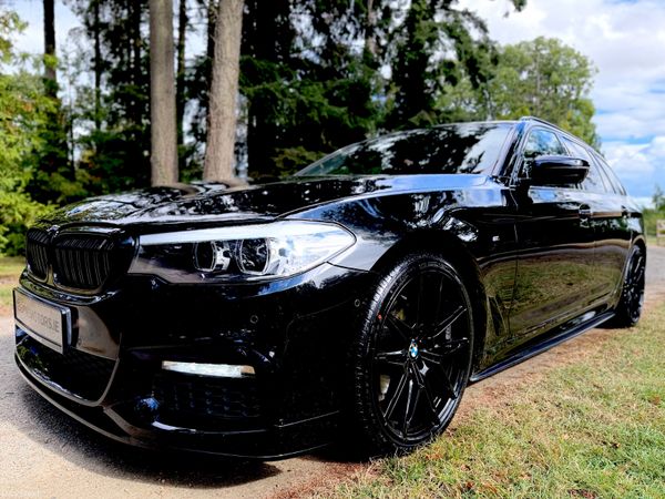 BMW 5-Series Estate, Diesel, 2018, Black