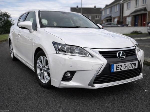 Lexus CT Hatchback, Petrol Hybrid, 2015, White