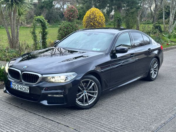 BMW 5-Series Saloon, Diesel, 2019, Black