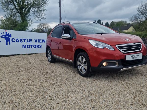 Peugeot 2008 SUV, Petrol, 2016, Red