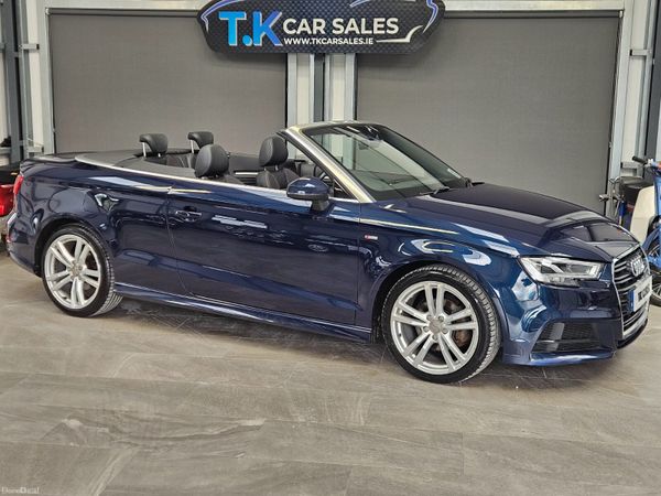 Audi A3 Convertible, Petrol, 2018, Blue