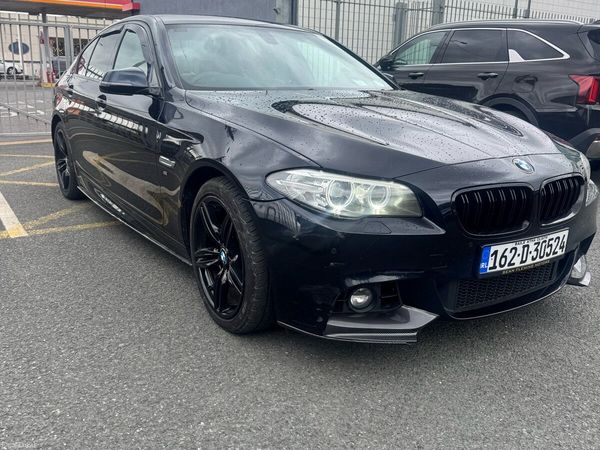 BMW 5-Series Saloon, Diesel, 2016, Black