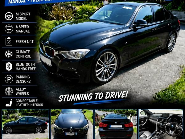 BMW 3-Series Saloon, Diesel, 2014, Black