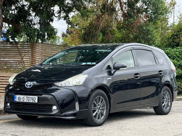 Toyota Prius MPV, Petrol Hybrid, 2016, Black