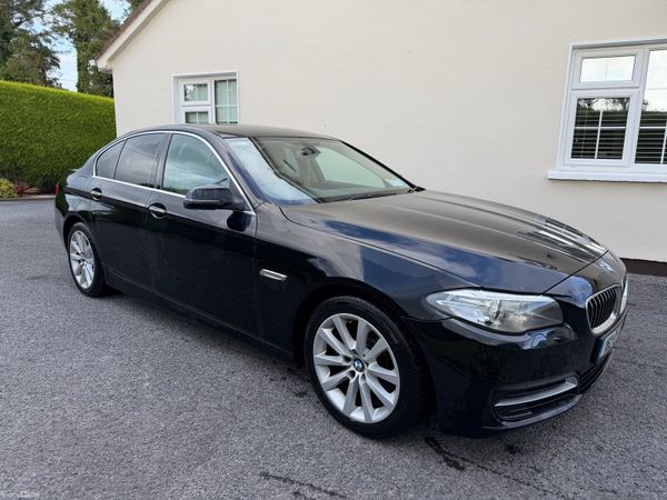 BMW 5-Series Saloon, Diesel, 2016, Black