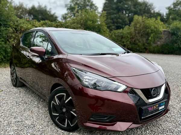 Nissan Micra Hatchback, Petrol, 2021, Red