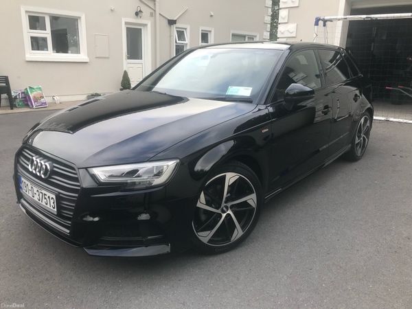 Audi A3 Hatchback, Diesel, 2019, Black