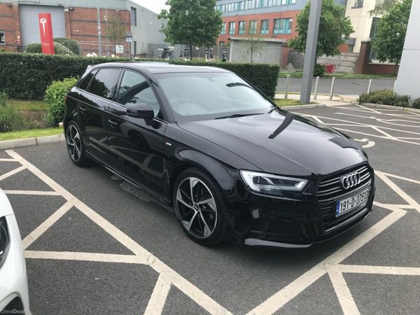 Audi A3 Hatchback, Diesel, 2019, Black