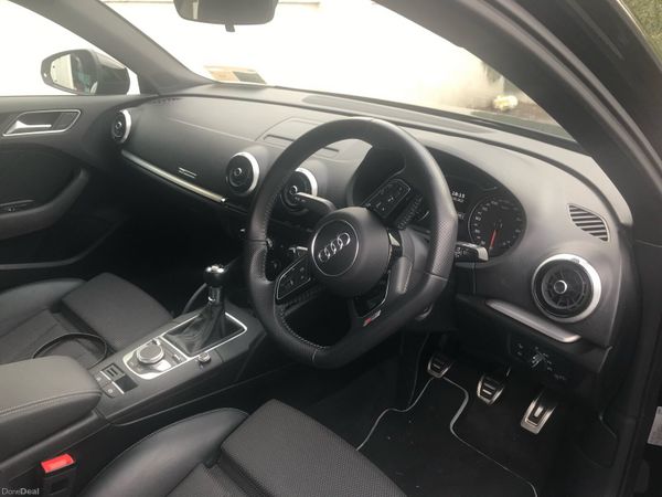 Audi A3 Hatchback, Diesel, 2019, Black