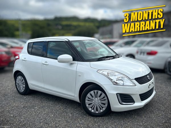 Suzuki Swift Hatchback, Petrol, 2016, White