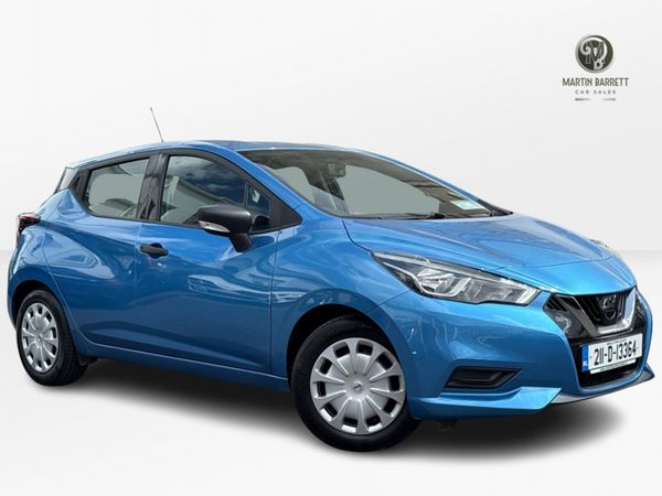 Nissan Micra Hatchback, Petrol, 2021, Blue