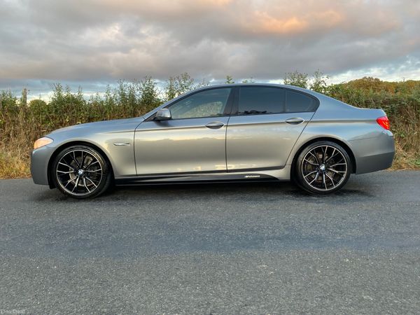 BMW 5-Series Saloon, Diesel, 2013, Grey