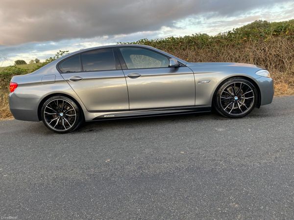 BMW 5-Series Saloon, Diesel, 2013, Grey