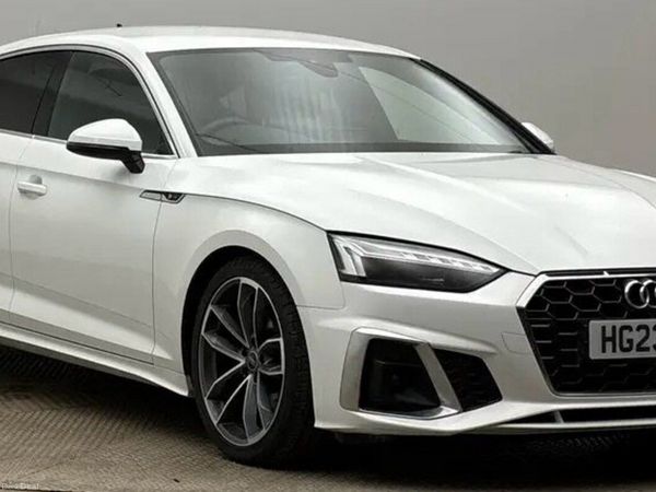 Audi A5 Hatchback, Diesel Hybrid, 2023, White