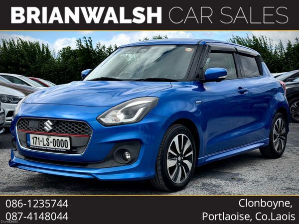 Suzuki Swift Hatchback, Petrol Hybrid, 2017, Blue