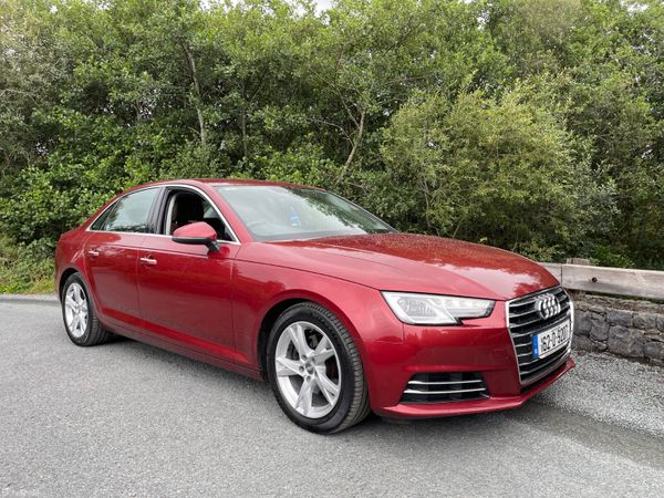Audi A4 Saloon, Diesel, 2016, Red