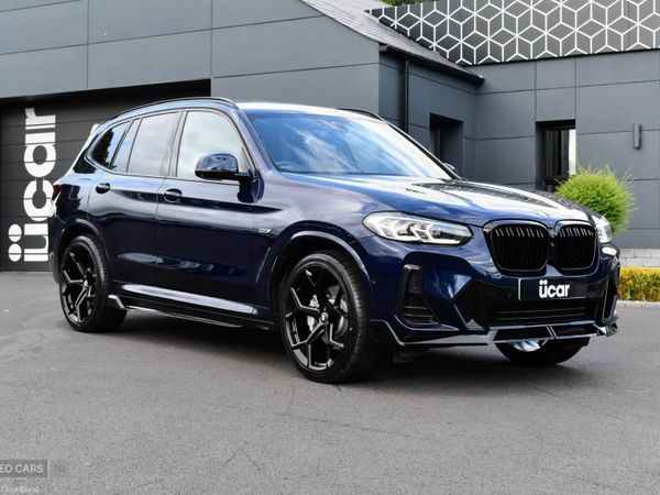 BMW X3 SUV, Electric, 2022, Blue