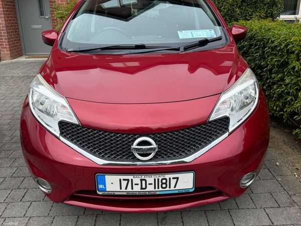 Nissan Note MPV, Diesel, 2017, Red