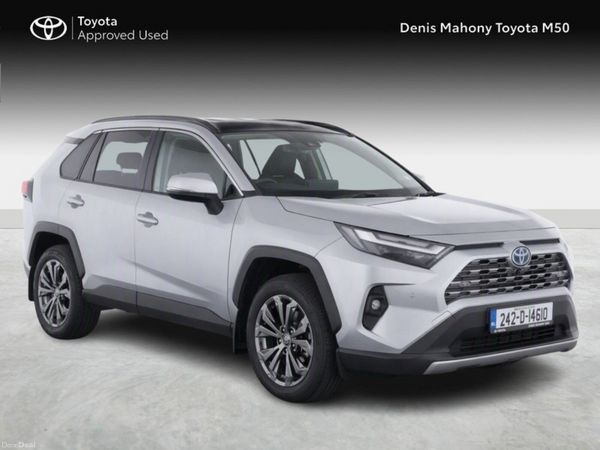 Toyota RAV4 SUV, Petrol Hybrid, 2024, Silver