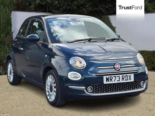 Fiat 500 Hatchback, Petrol, 2023, Blue