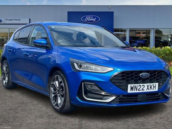 Ford Focus Hatchback, Petrol, 2022, Blue