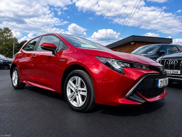 Toyota Corolla Hatchback, Petrol Hybrid, 2021, Red