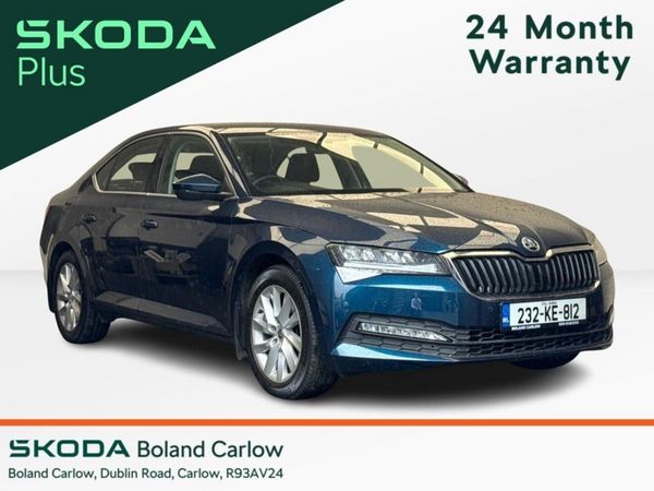 Skoda Superb Saloon, Diesel, 2023, Blue