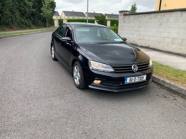 Volkswagen Jetta Saloon, Diesel, 2016, Black