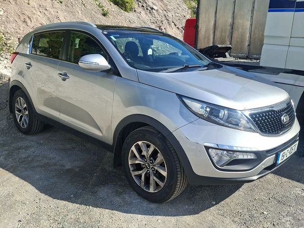 Kia Sportage SUV, Diesel, 2015, Silver