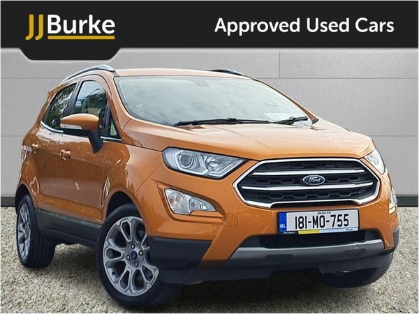 Ford EcoSport SUV, Diesel, 2018, Orange