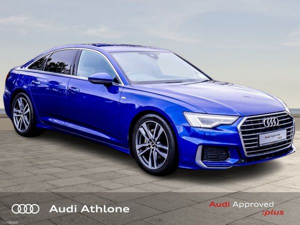 Audi A6 Saloon, Diesel, 2023, Blue