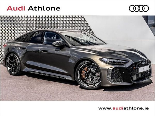 Audi RS5 Saloon, Petrol Plug-in Hybrid, 2026, Green